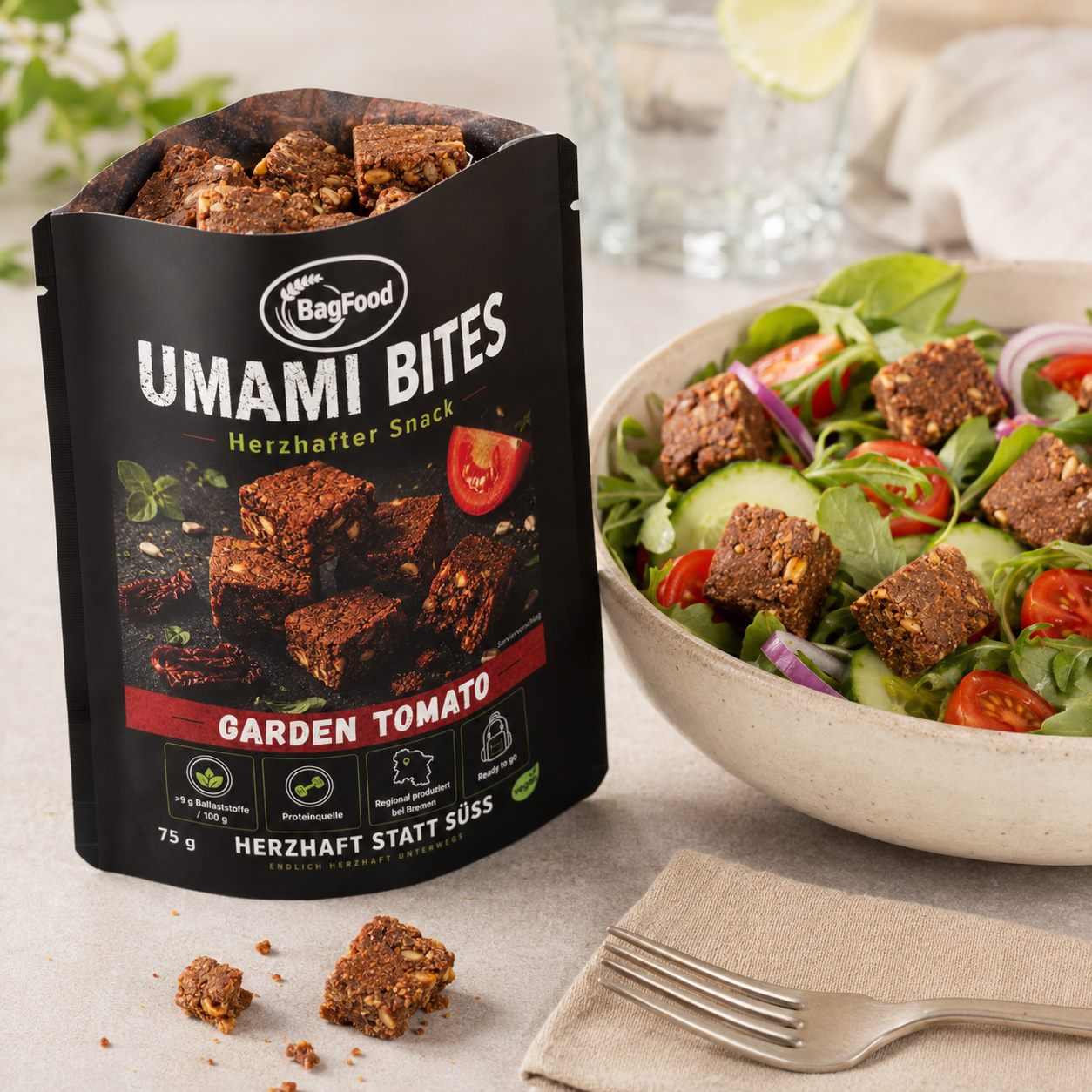 BagFood Garden Tomato im Salat
